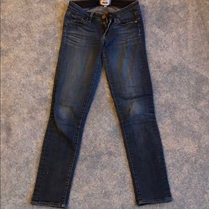 Paige skinny jeans size 24
